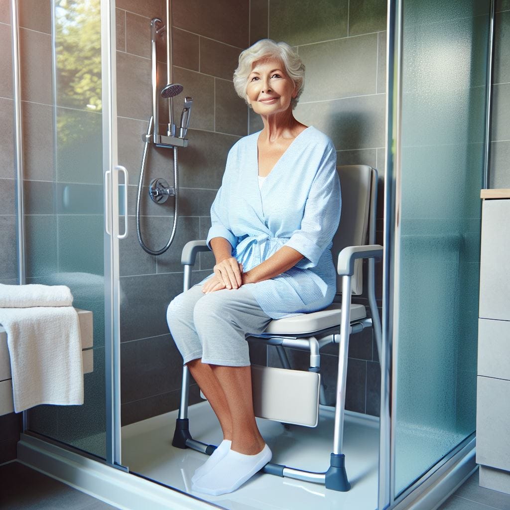 krzesło prysznicowe